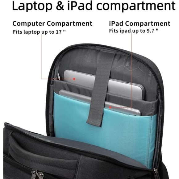 17.3 laptop backpack for men MATEIN Large Work Backpack, College School Computer Bookbag 17 Inch Made of Full Grain Leather with YKK Zipper Lunch Backpack 17.3 Inch Laptop